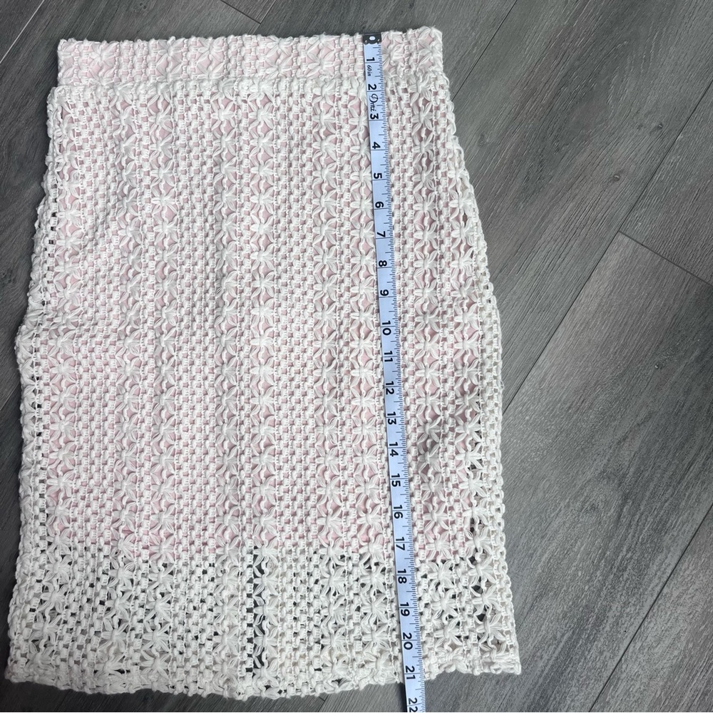 Free People midi skirt crocheted detail size 4 - Picture 11 of 12